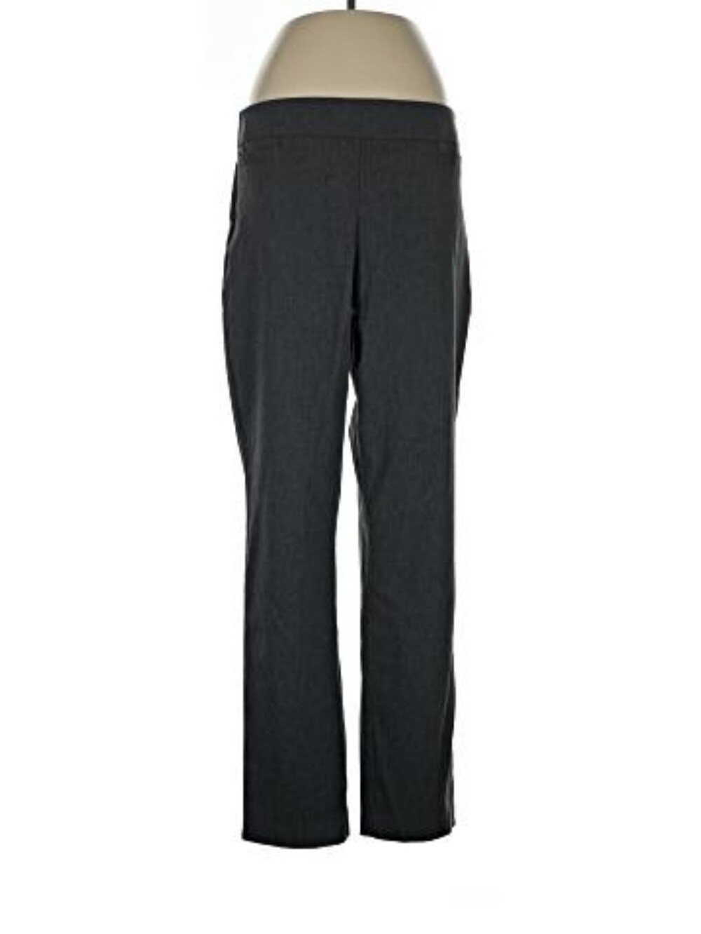 Briggs New York Charcoal Boot-Cut Dress Pants